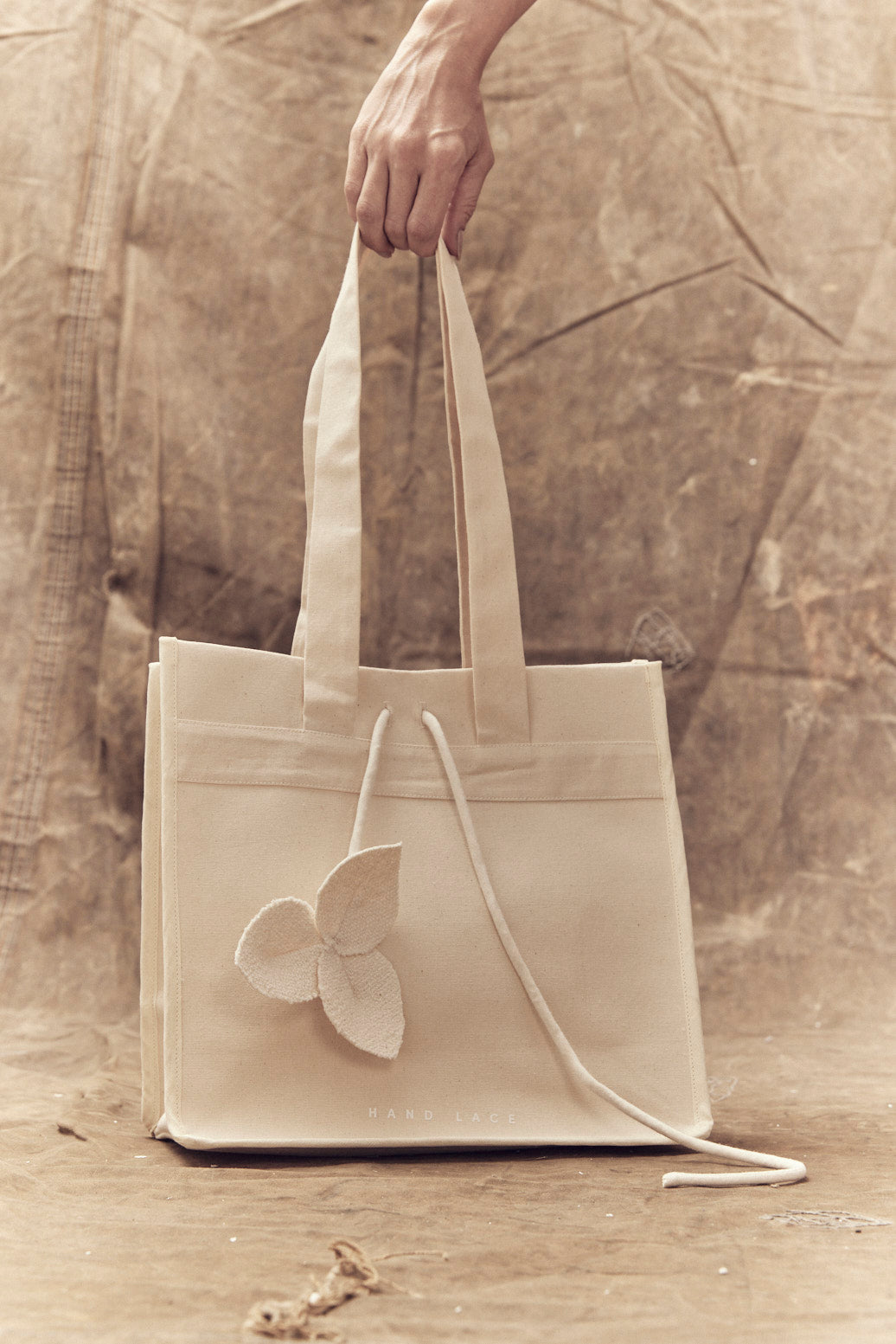 Bolsa Caryota - Natural - Hand Lace