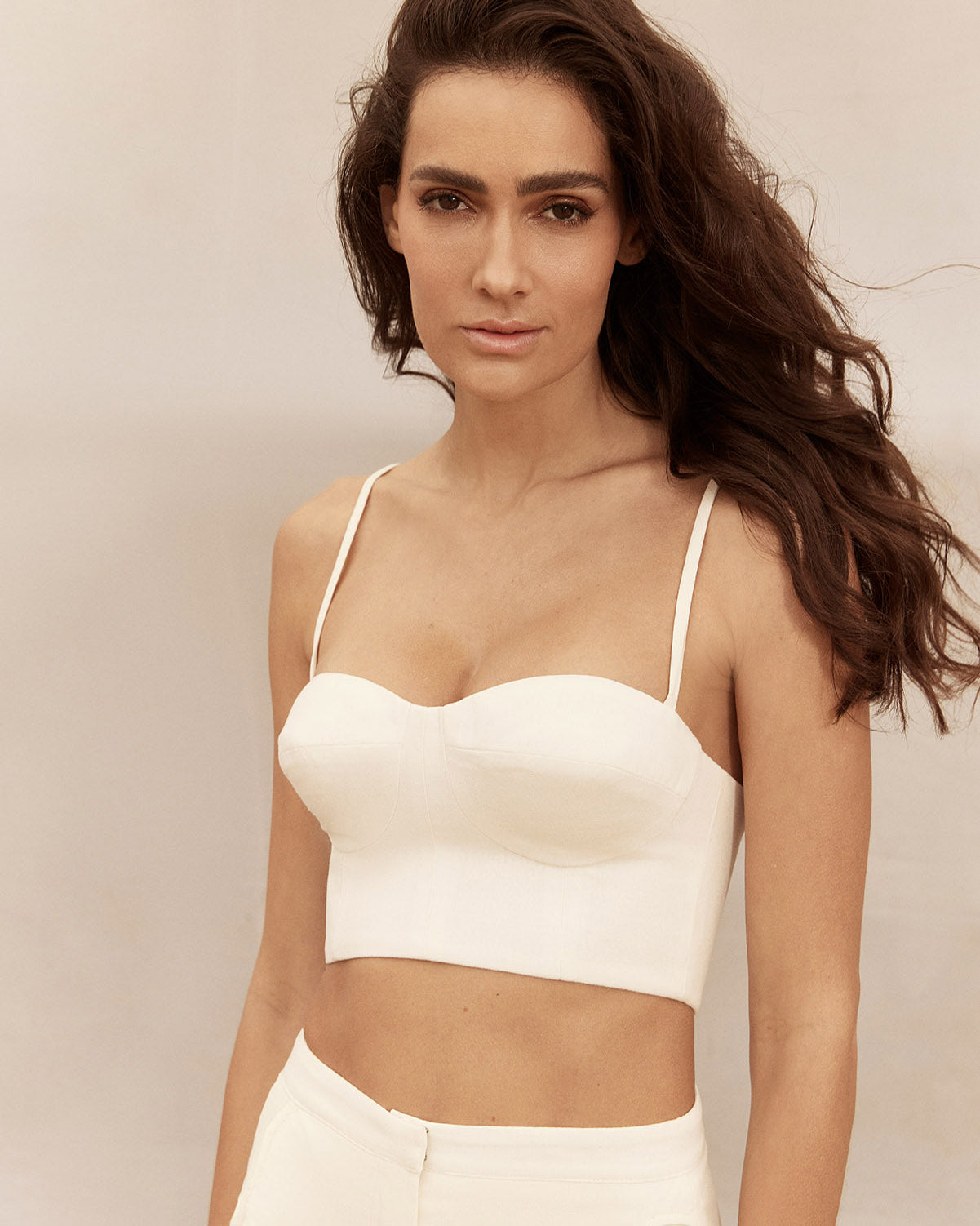 Cropped Moulage Hand - Off White