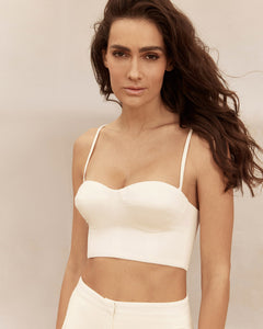 Cropped Moulage Hand - Off White