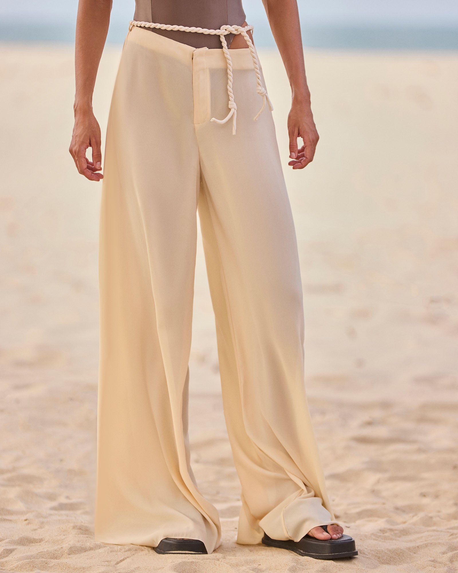 Calça Eco - Vanilla - Hand Lace
