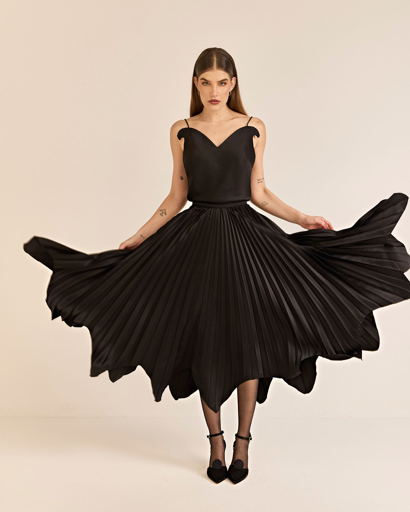 Saia Osteócito - Preto - Hand Lace