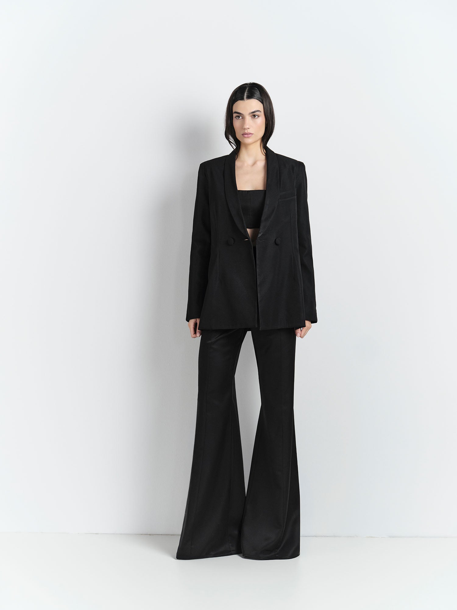 BLAZER VITRAL - PRETO - HAND LACE