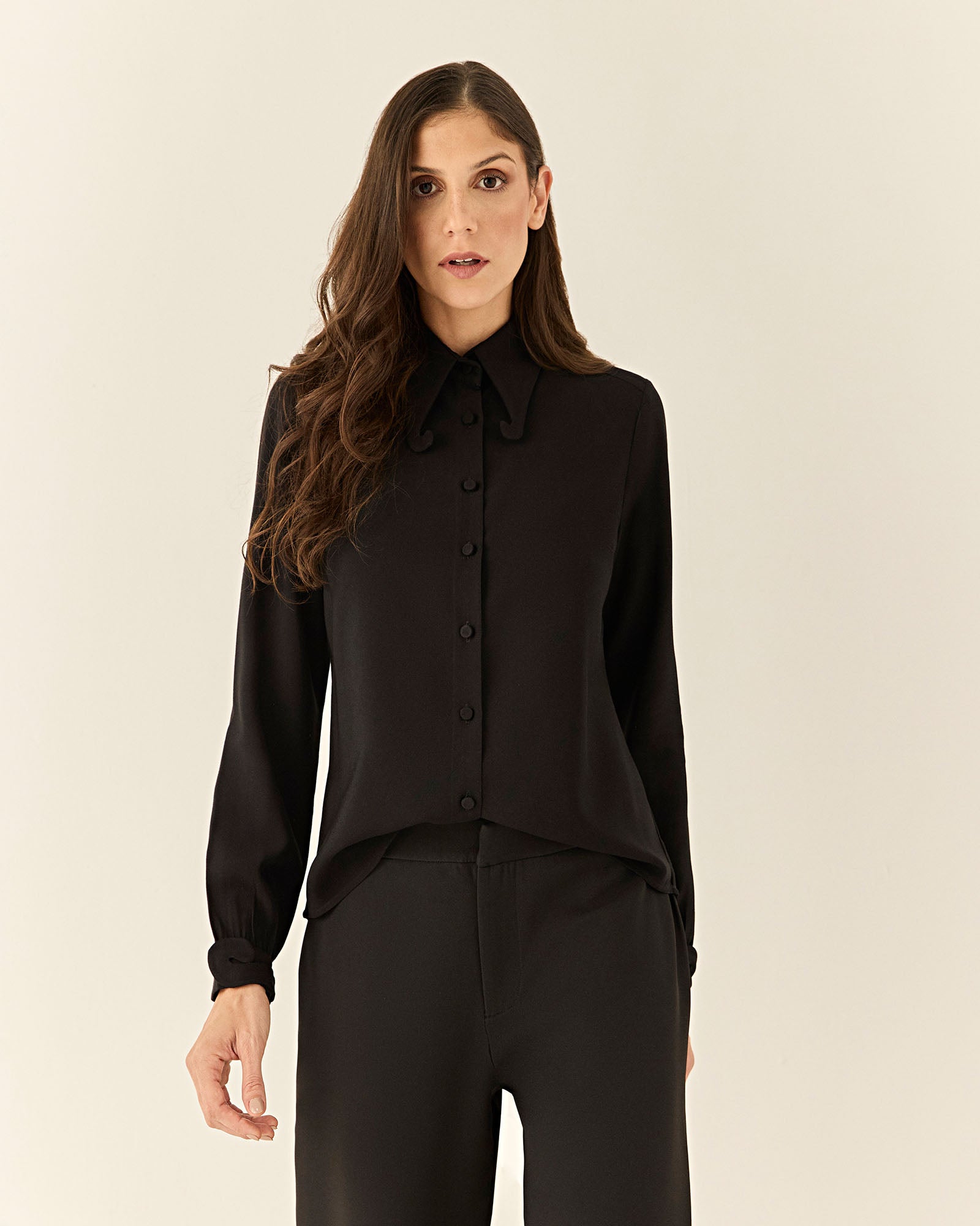 Camisa Arabesco - Preto - Hand Lace
