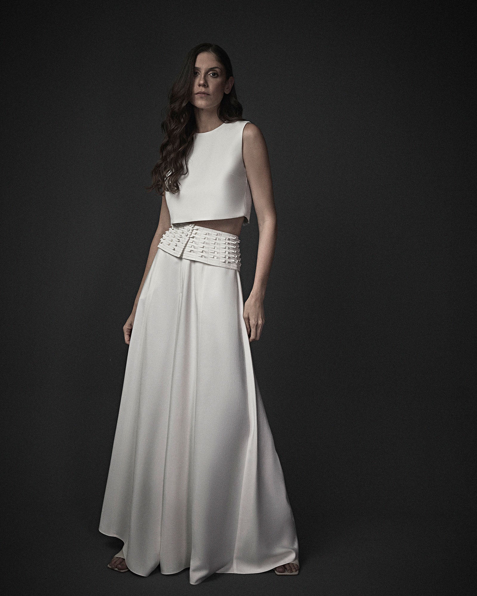 Cropped Coringa - Off White - Hand Lace