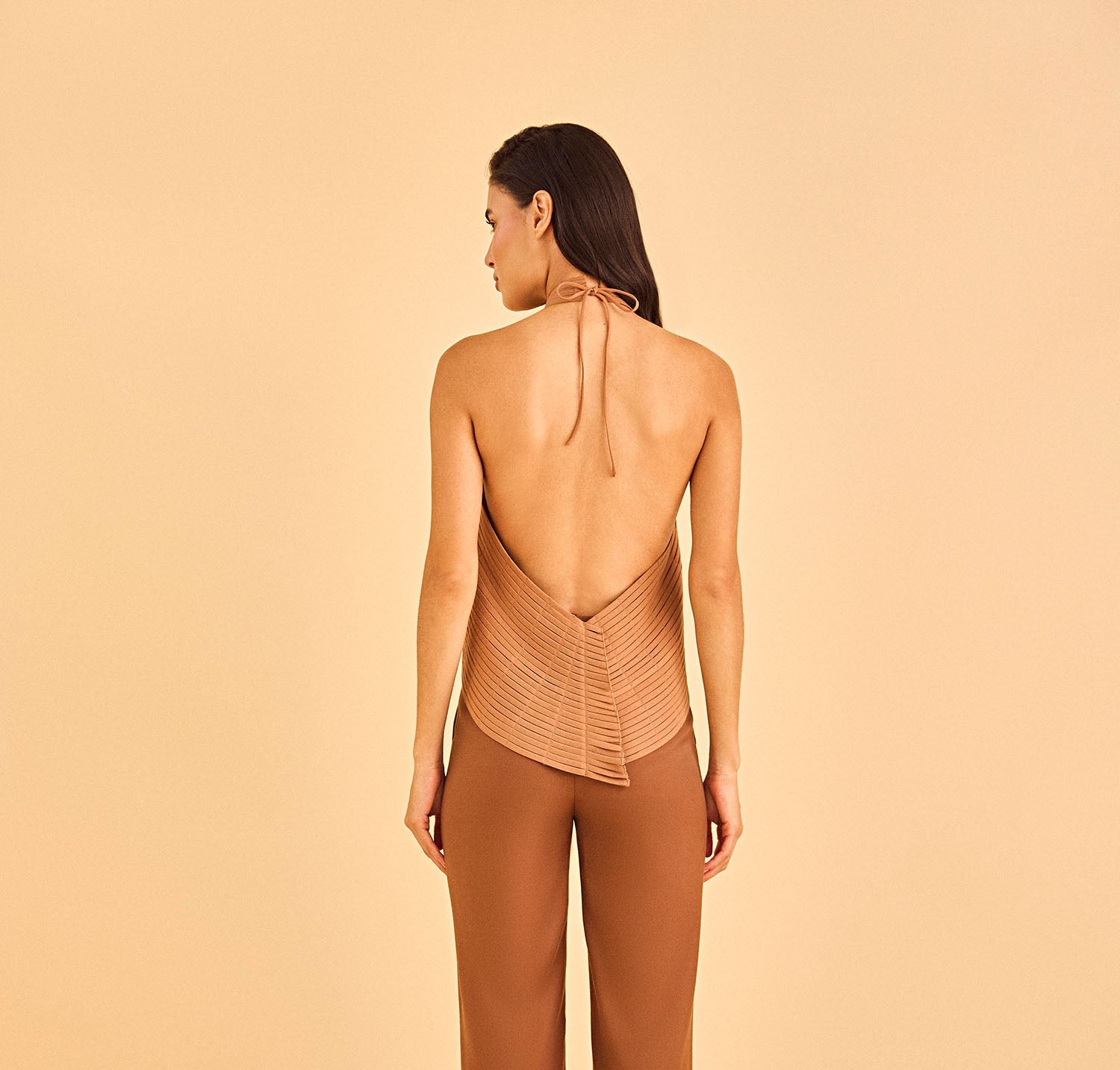 CALÇA ESSENCIAL - MARROM - HAND LACE
