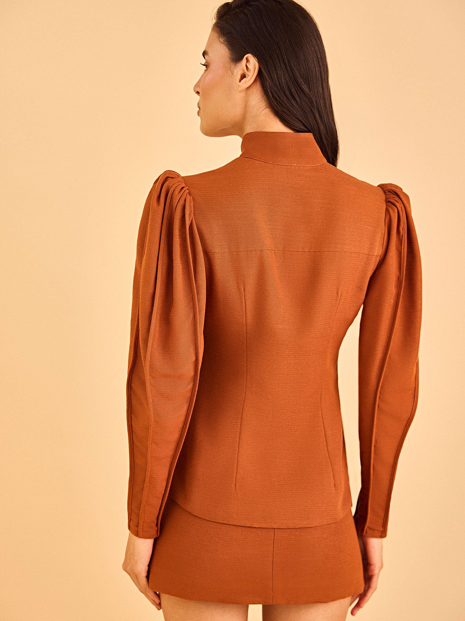 Camisa Caju - Marrom - Hand Lace