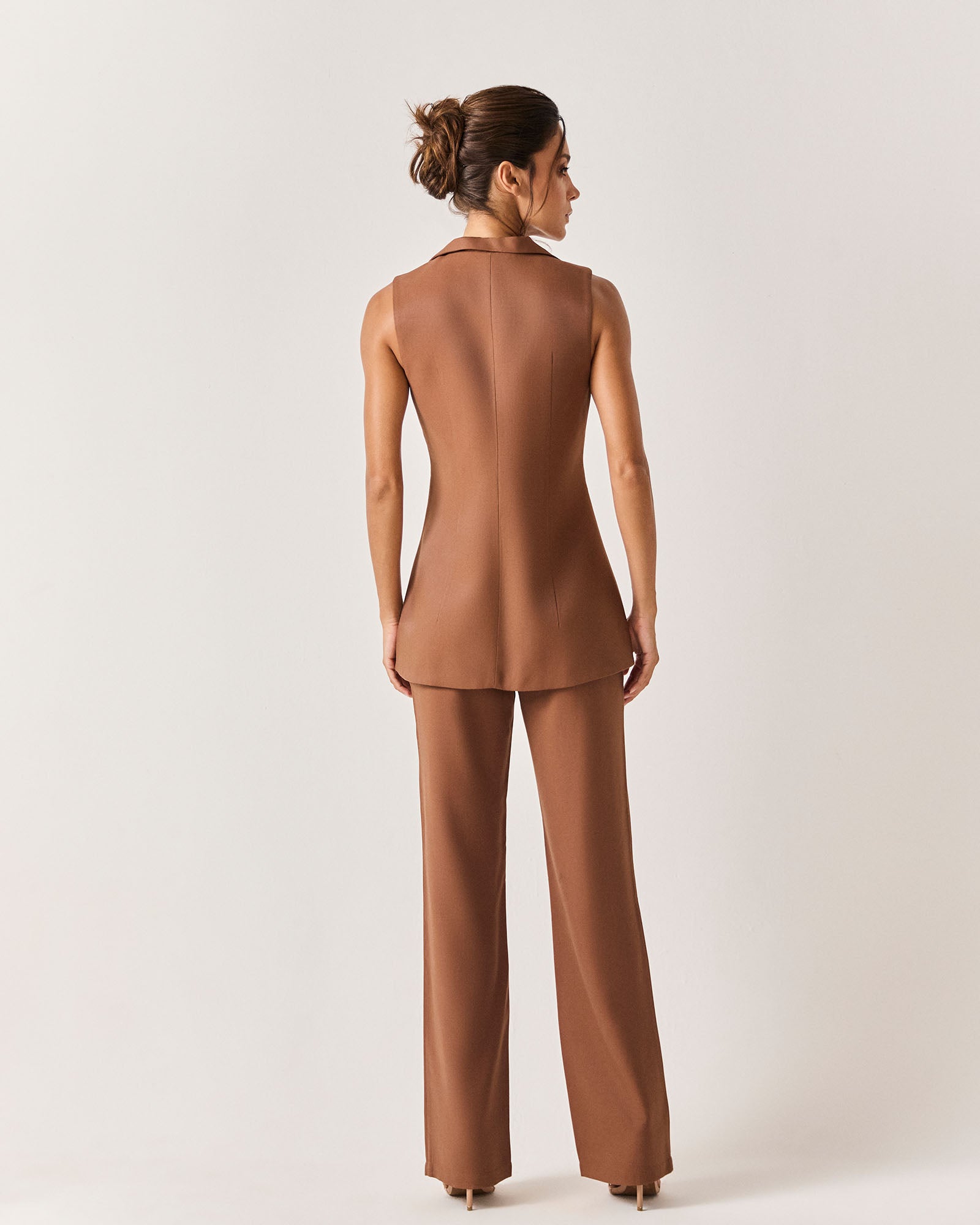 COLETE FAIA - MARROM - HAND LACE