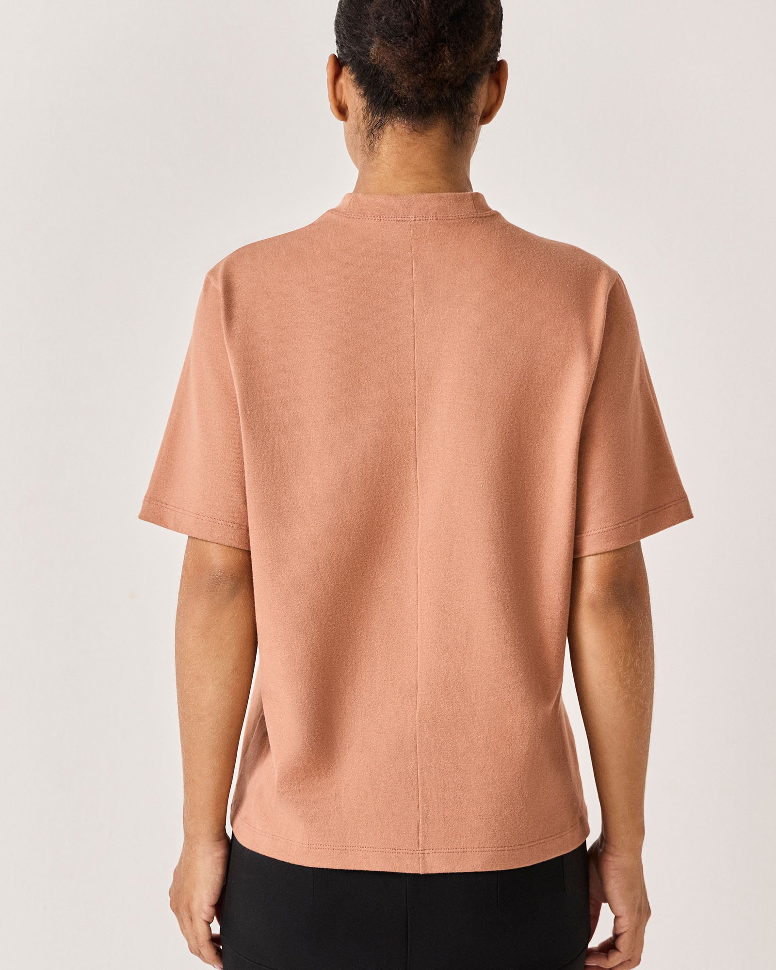 TSHIRT MAGEL - ROSA - HAND LACE
