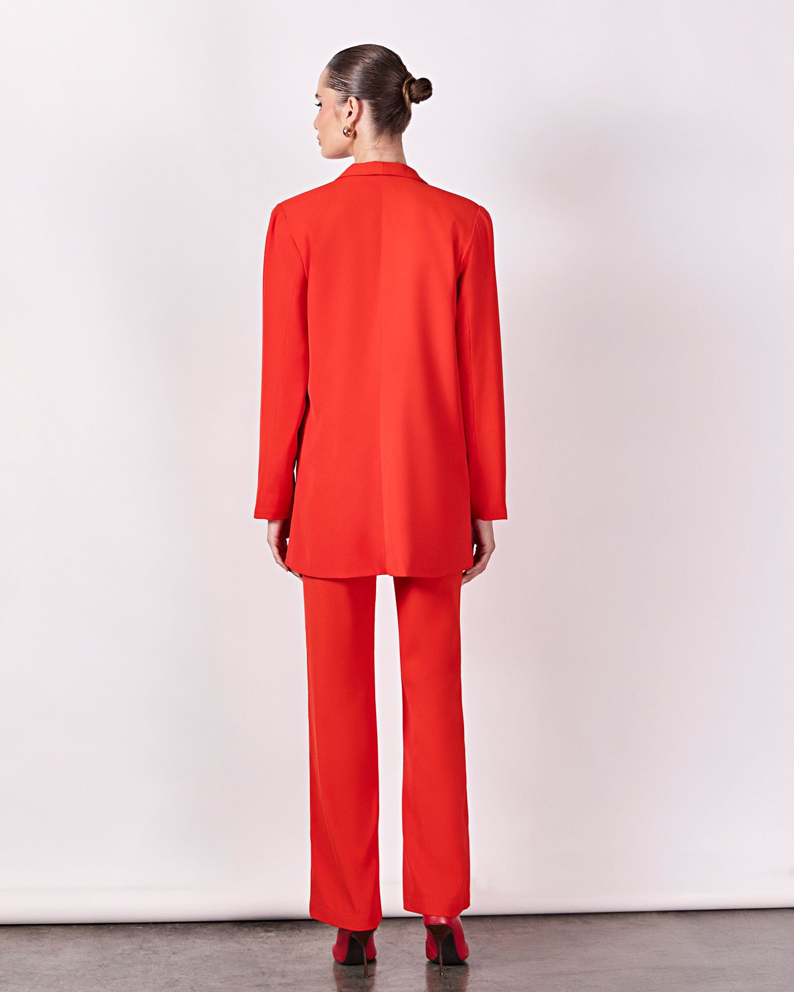 Calça Reta Brasa - Vermelho - Hand Lace