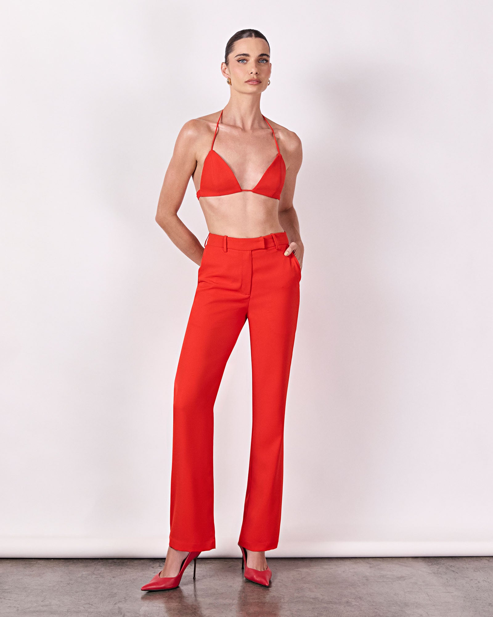 Calça Reta Brasa