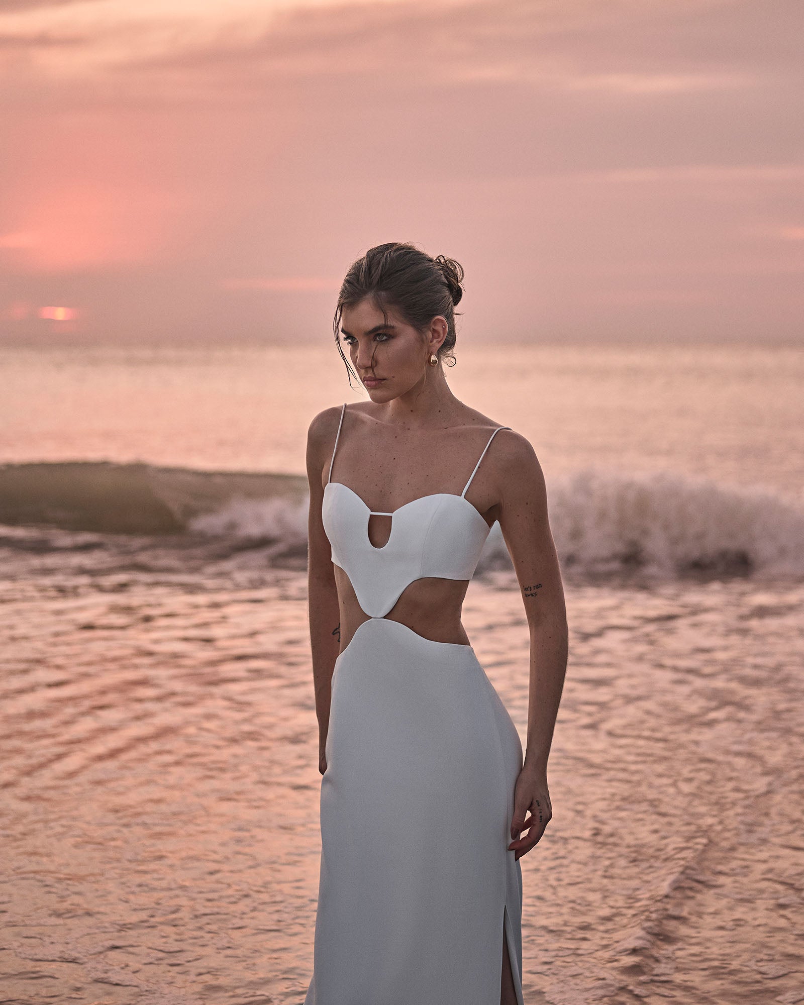 Vestido Apoteose - Off White - Hand Lace