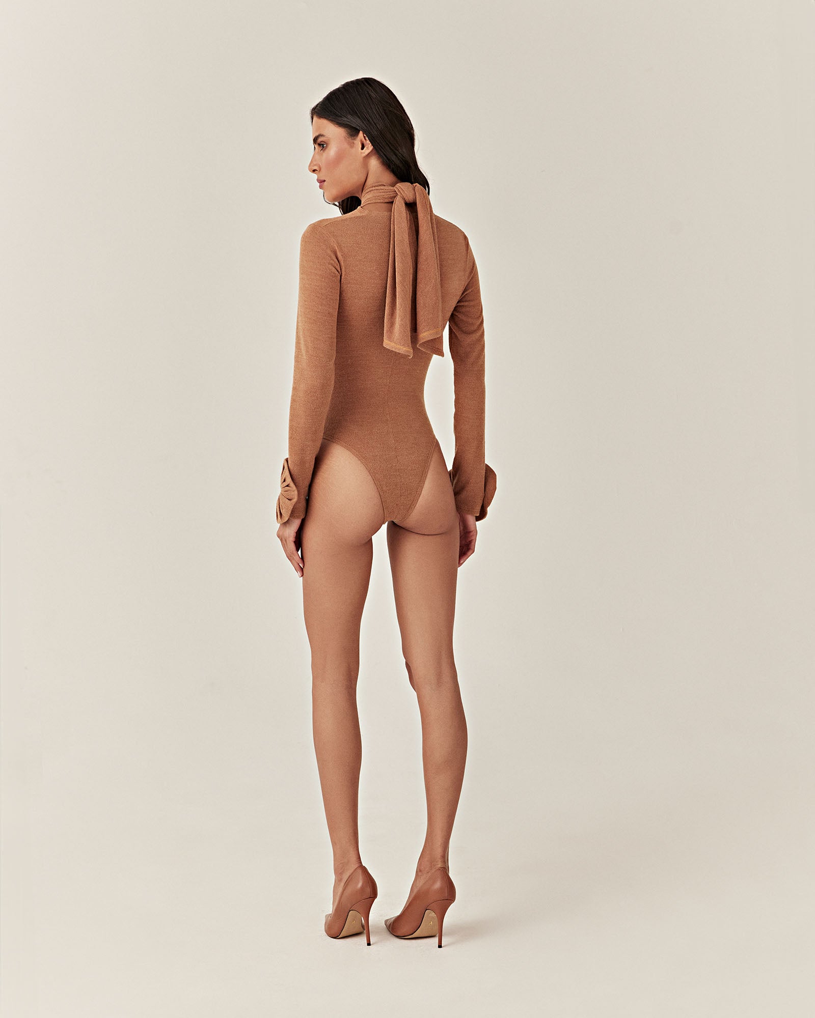 Body Edina - Caramelo - Hand Lace