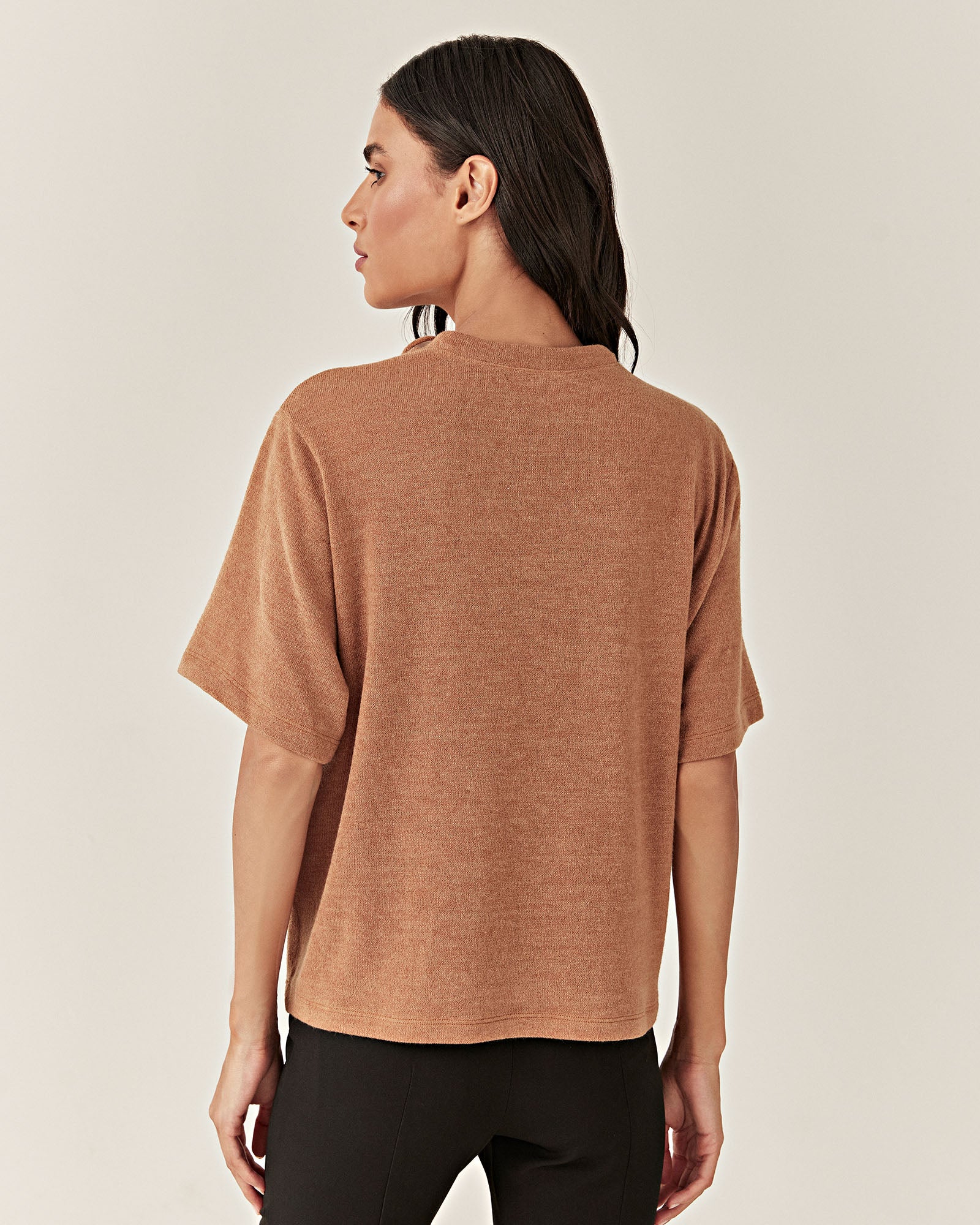 Blusa Tricot - Caramelo - Hand Lace