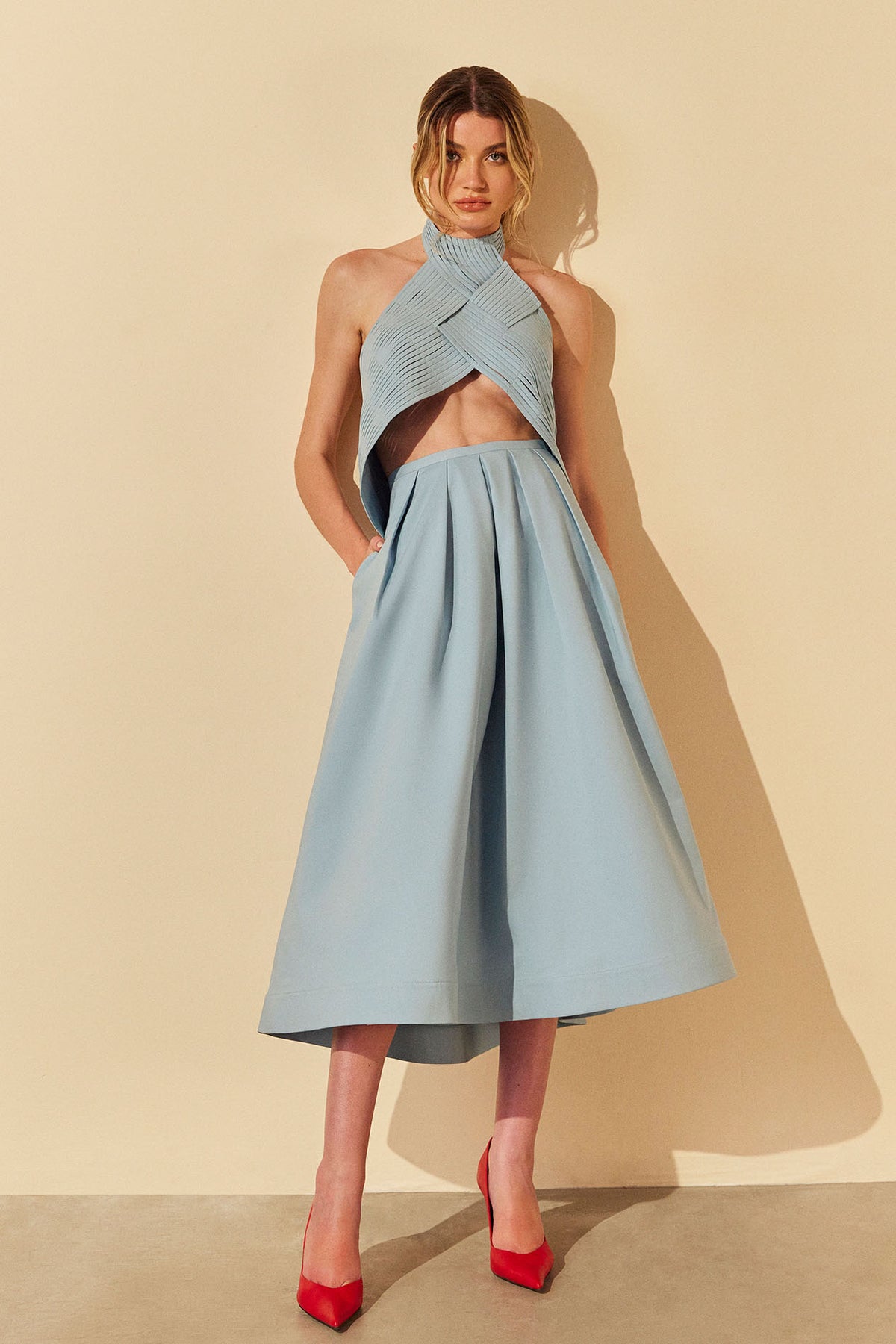 Blusa Trama Viés