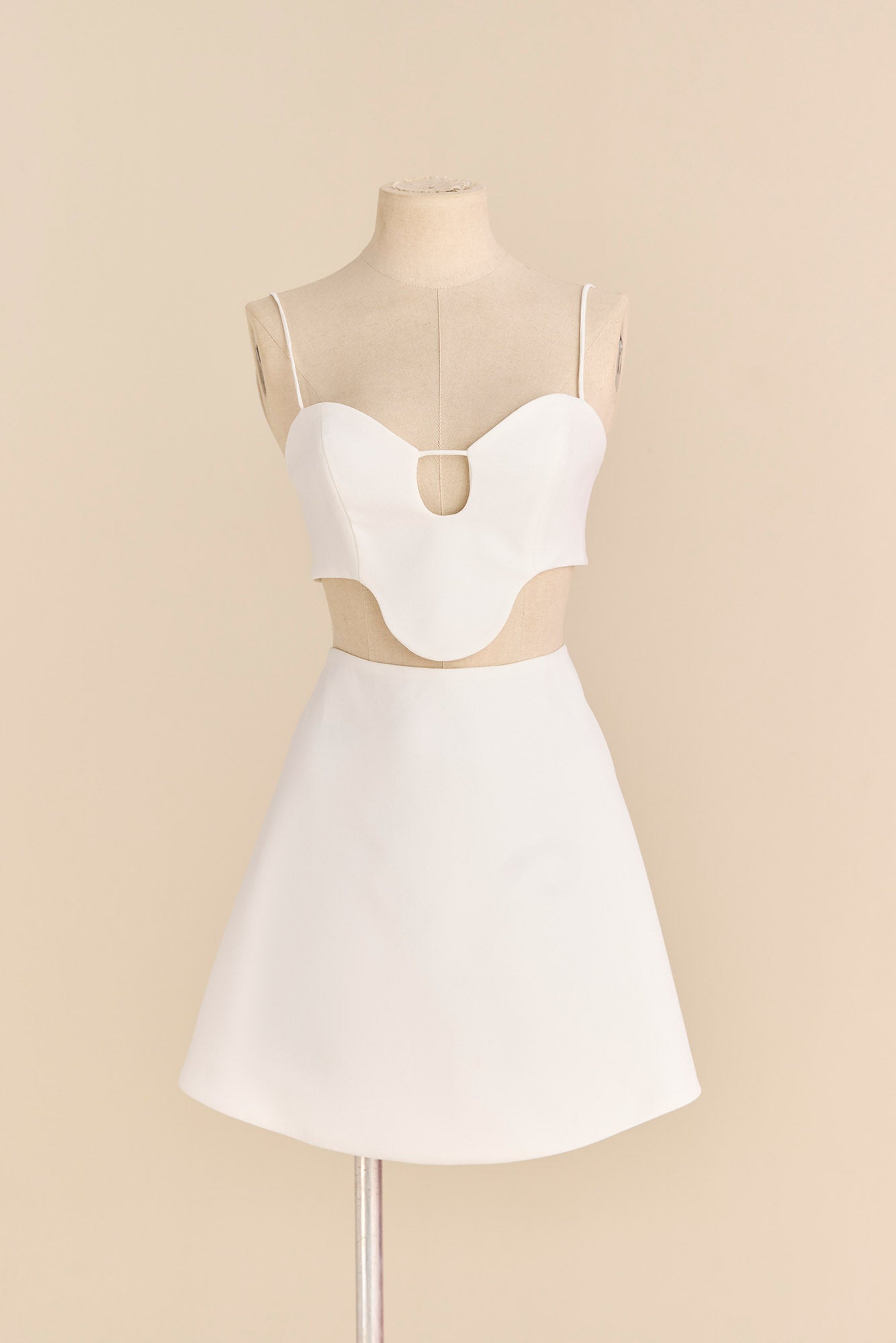Top Apoteose - Off White - Hand Lace
