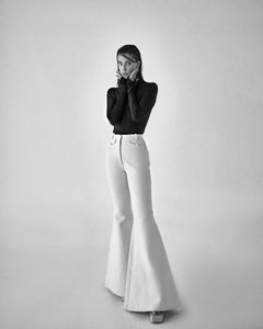 Calça Flare Trama - Hand Lace