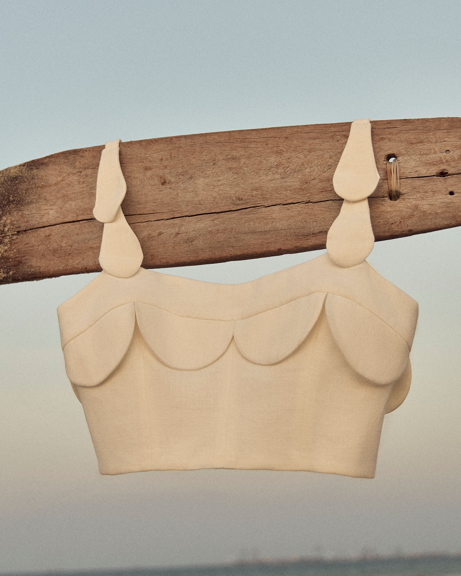 Top Respingos - Off White - Hand Lace