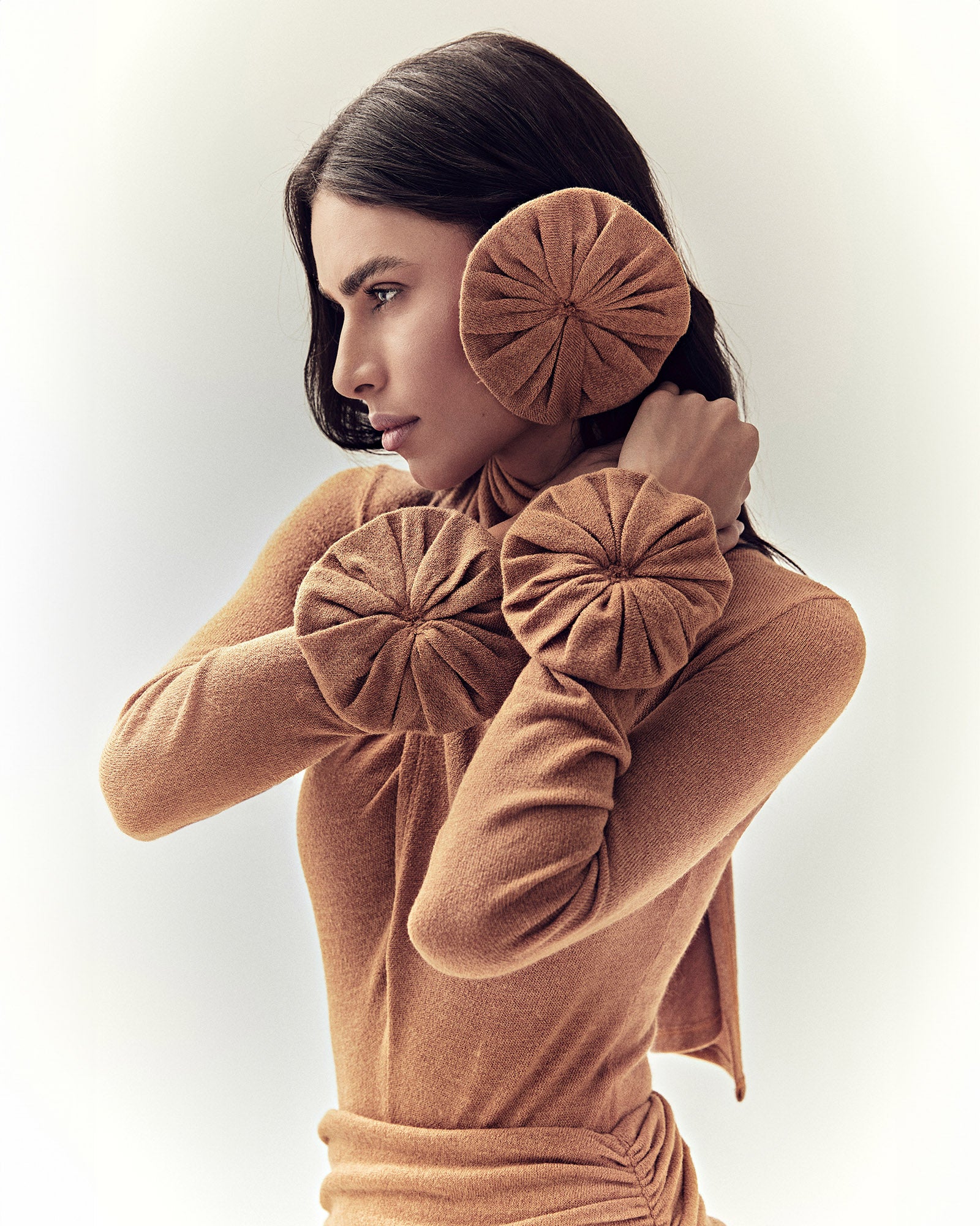 Body Edina - Caramelo - Hand Lace