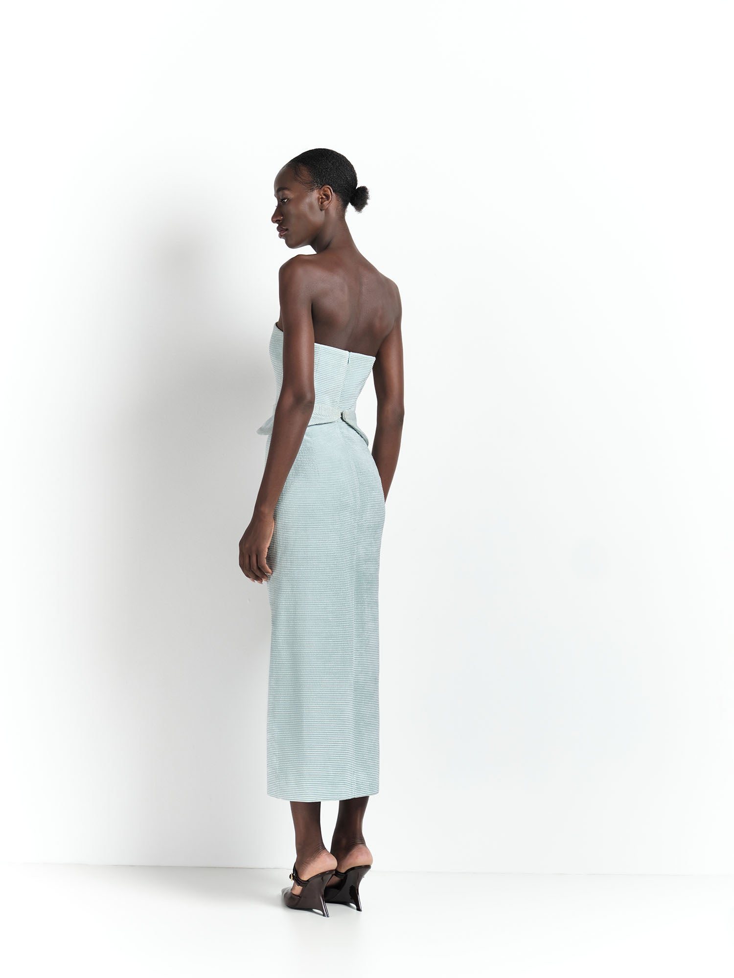 Vestido Midi Pontes - Verde - Hand Lace