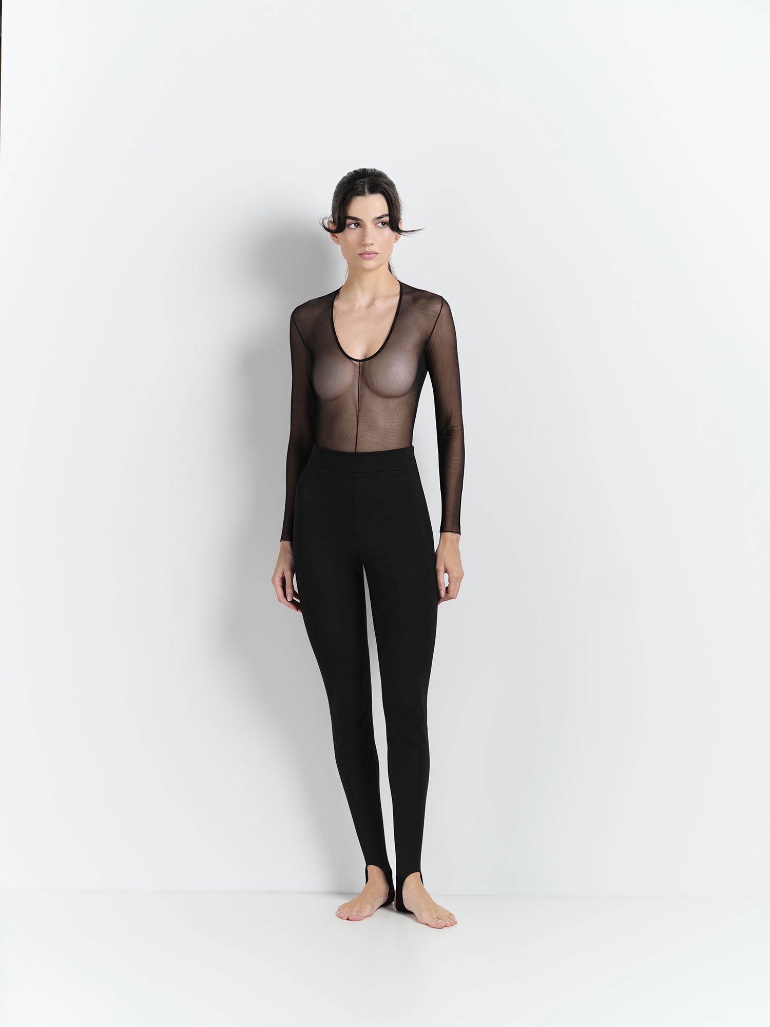 Body Alba - Preto - Hand Lace