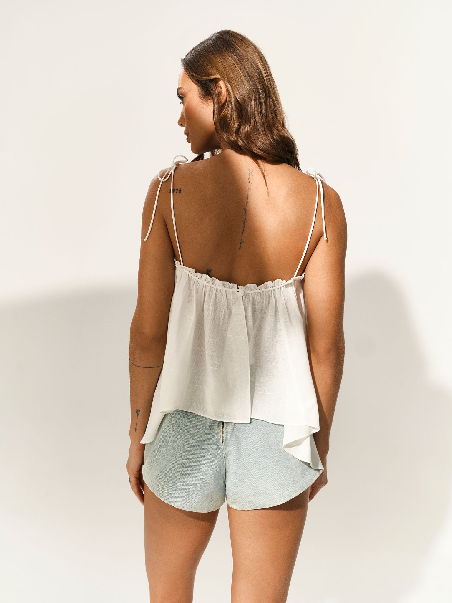 Top Cygnus - Off White - Hand Lace – HAND LACE