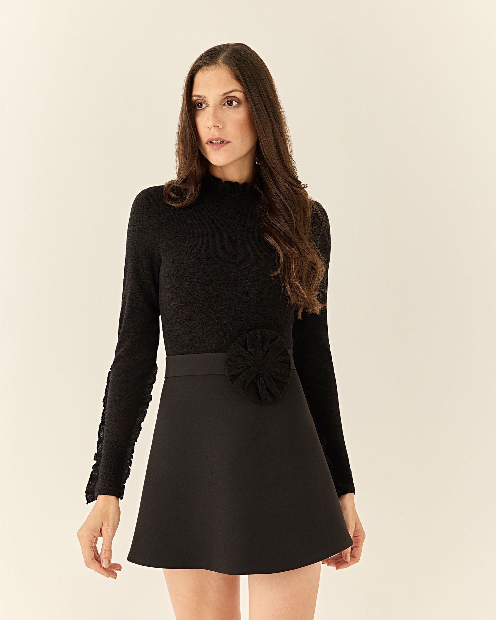 Body Tricot - Preto - Hand Lace