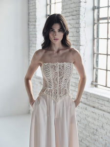 Corset Nimbus - Pérola - Hand Lace – HAND LACE