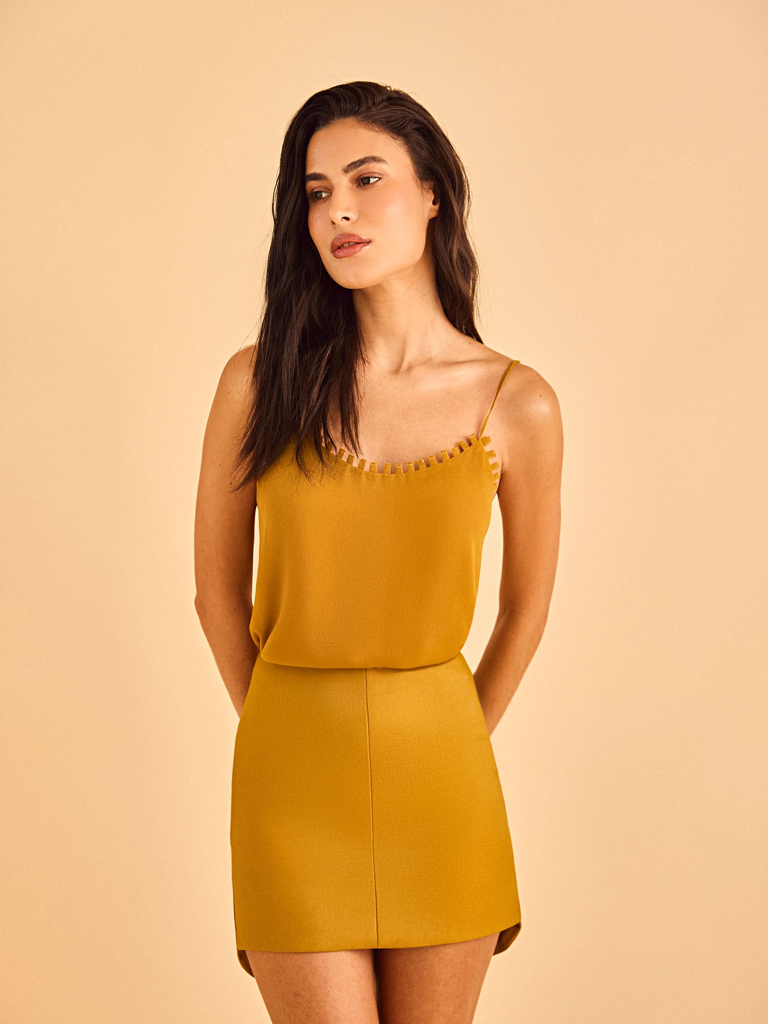 Regata Cerca - Mostarda - Hand Lace