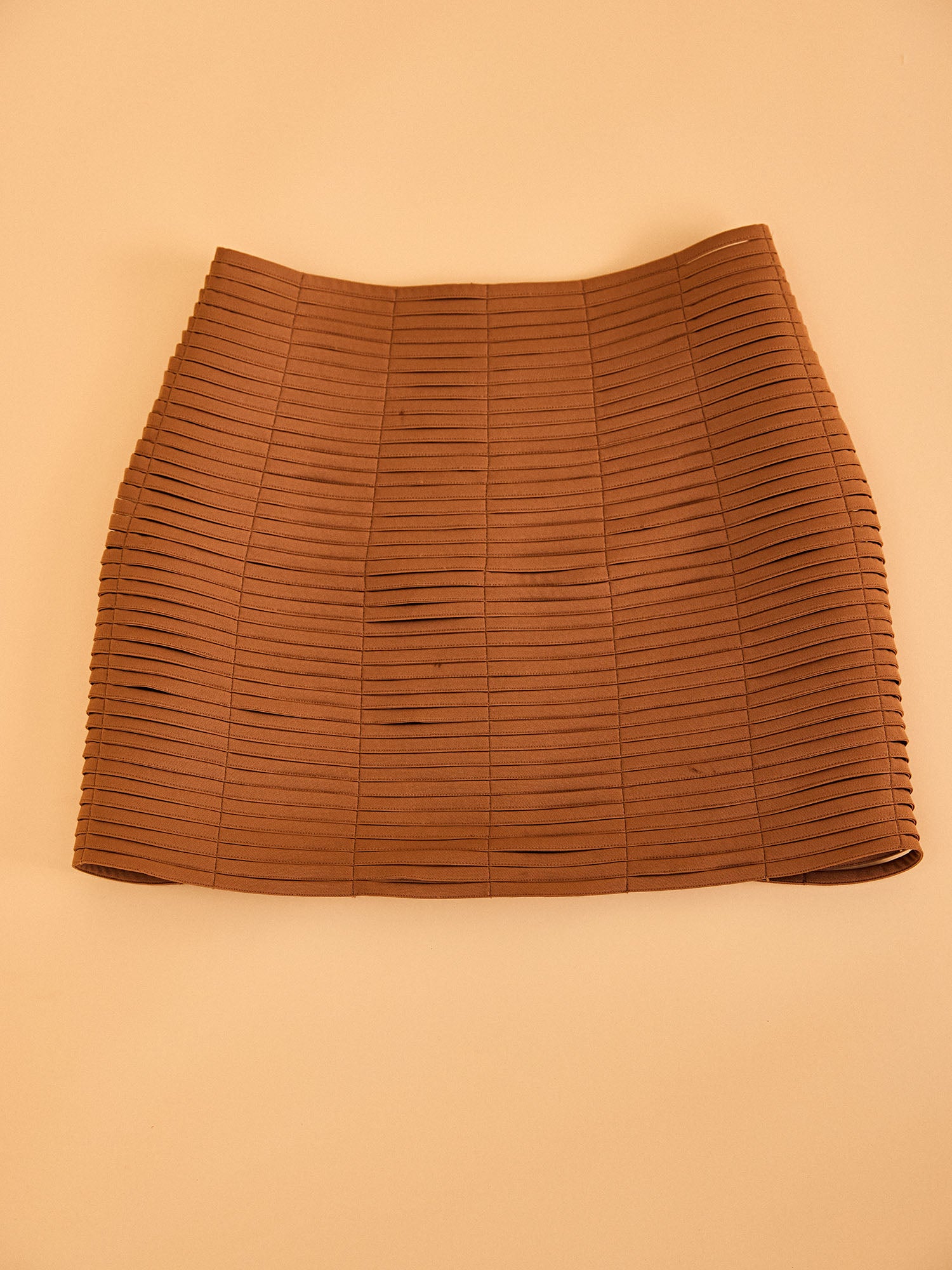 SAIA CAULE TRAMA - MARROM - HAND LACE