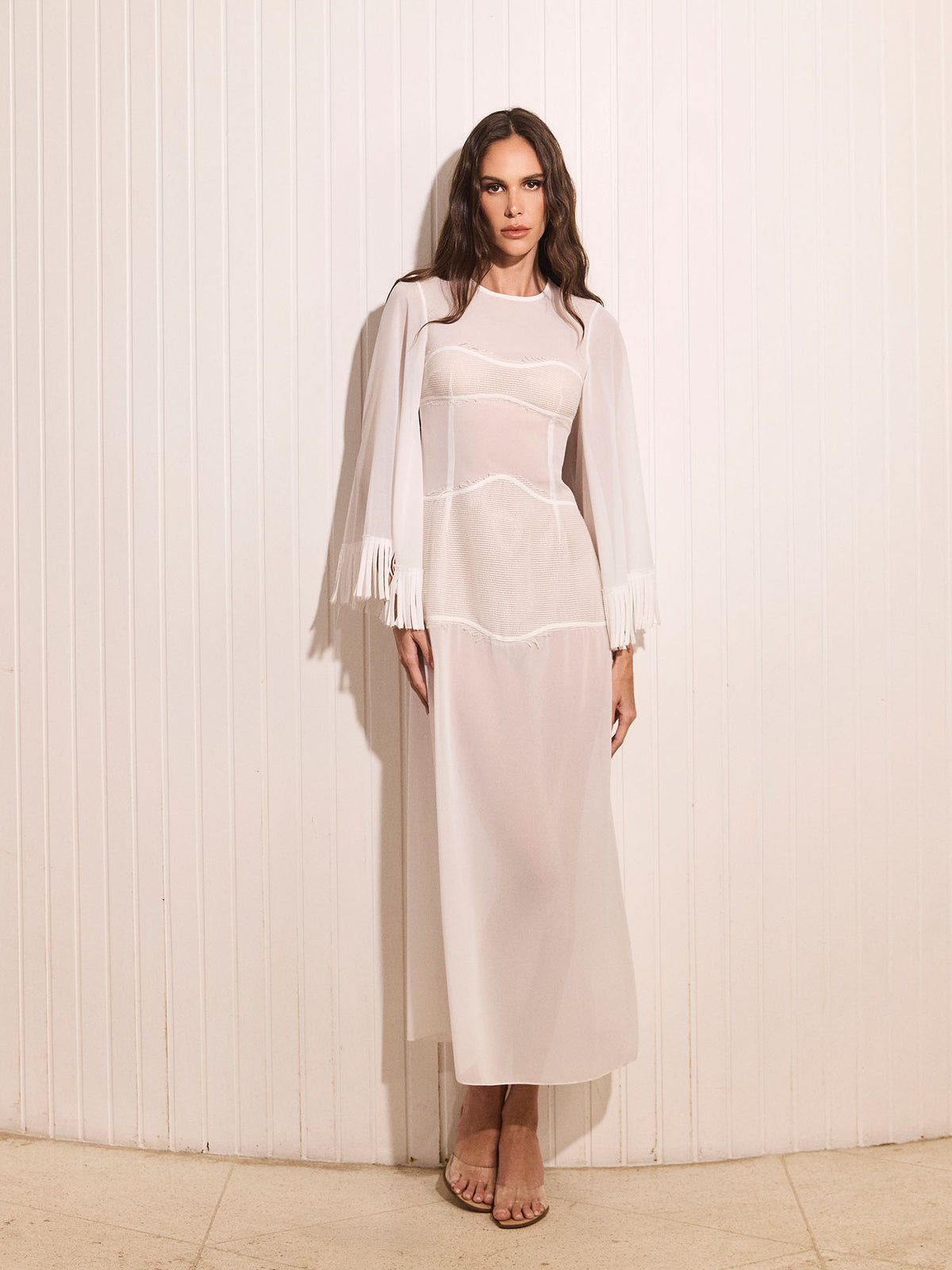 Maxi Vestido Franja