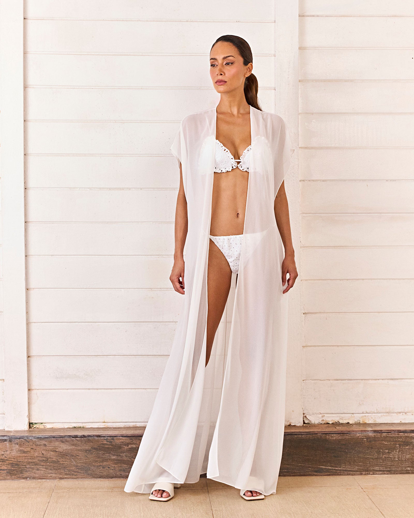 Sobreposição Coringa - Off White - Hand Lace