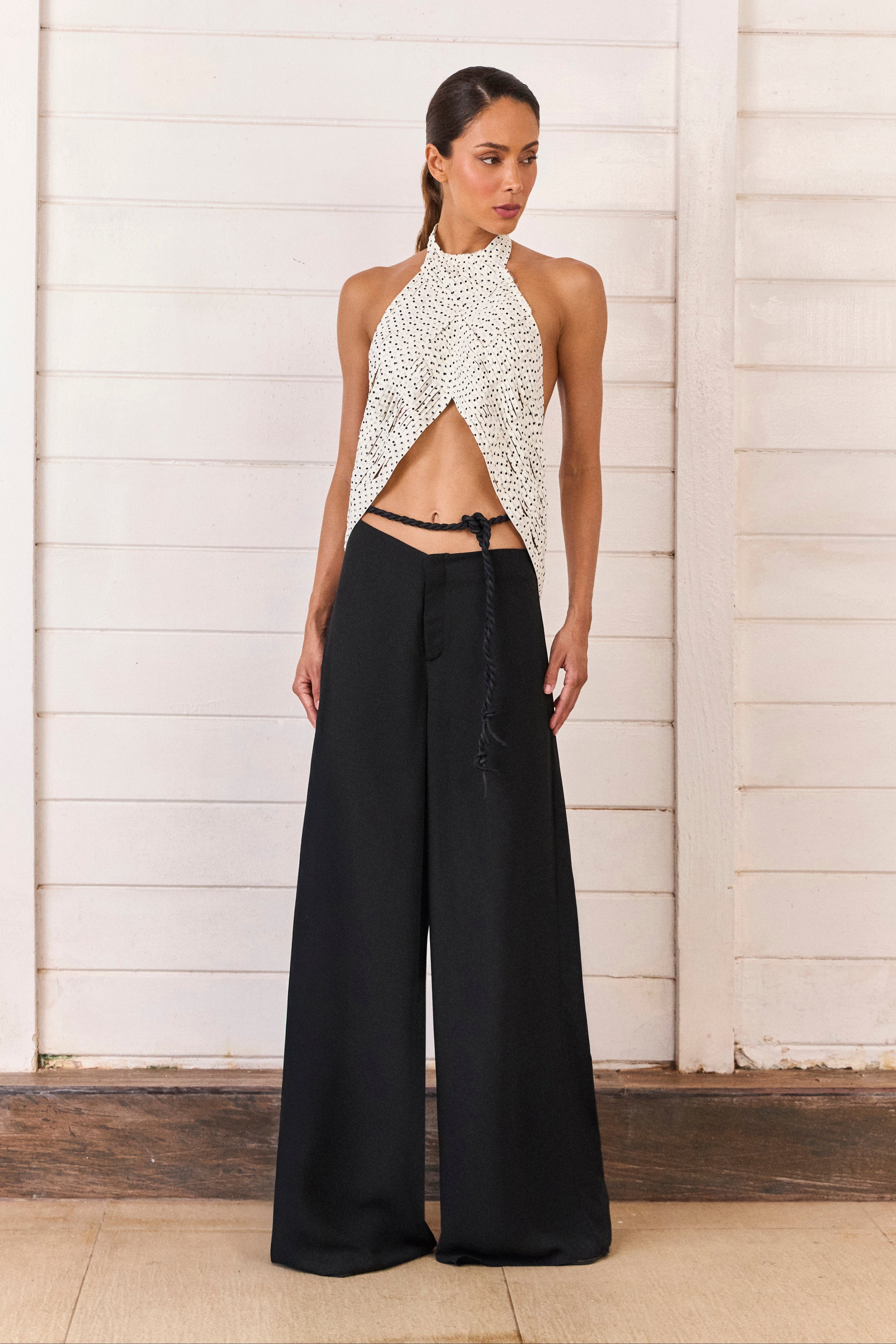 CALÇA ECO - PRETO - HAND LACE
