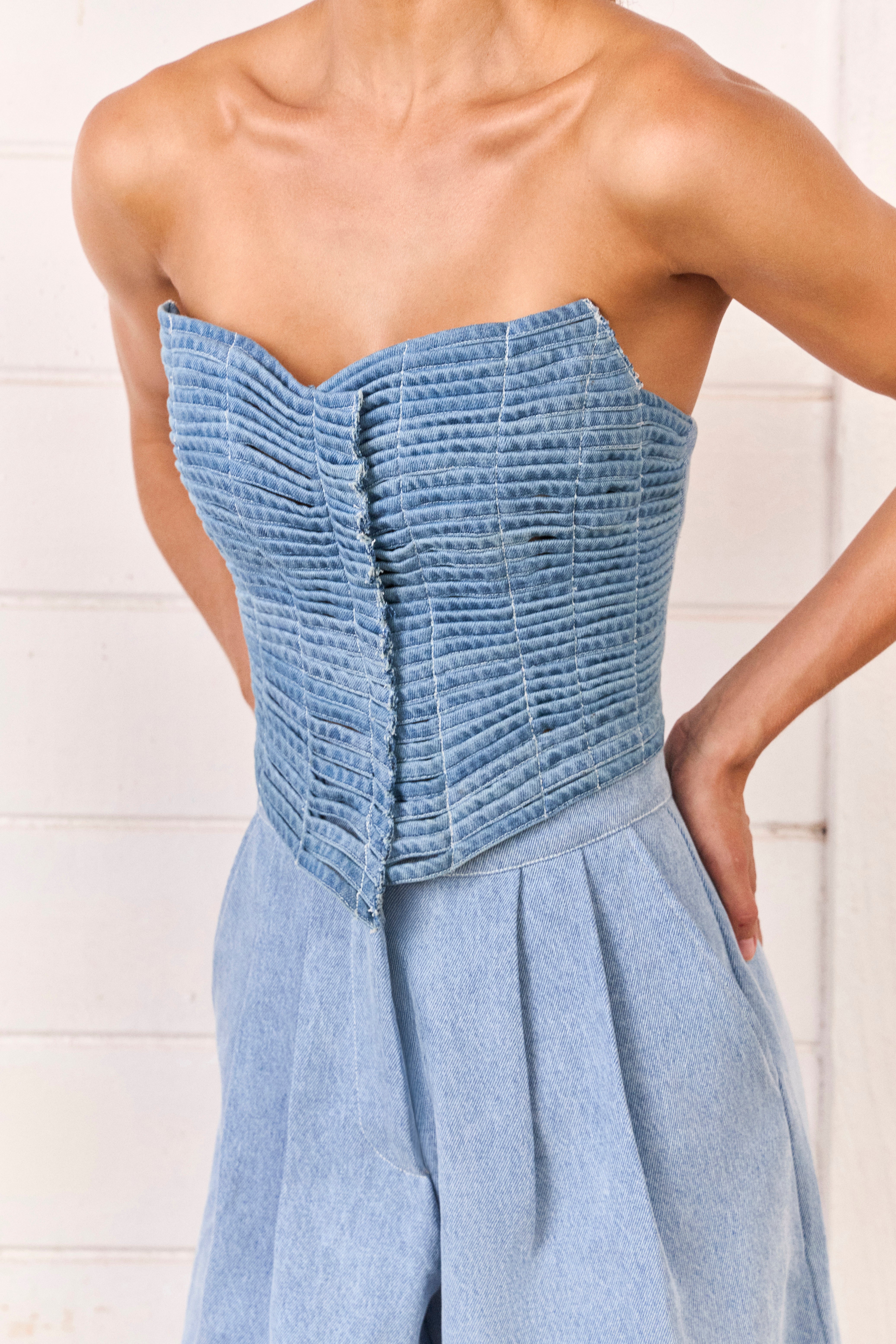 CORSET CERCA JEANS - JEANS - HAND LACE