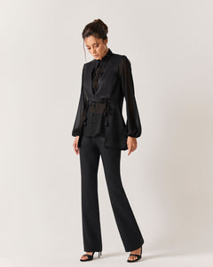 CALÇA ESSENCIAL - PRETO - HAND LACE
