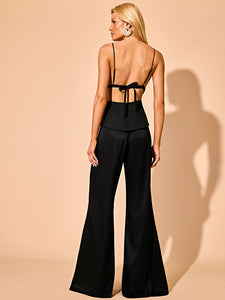 Calça Flare - Preto - Hand Lace
