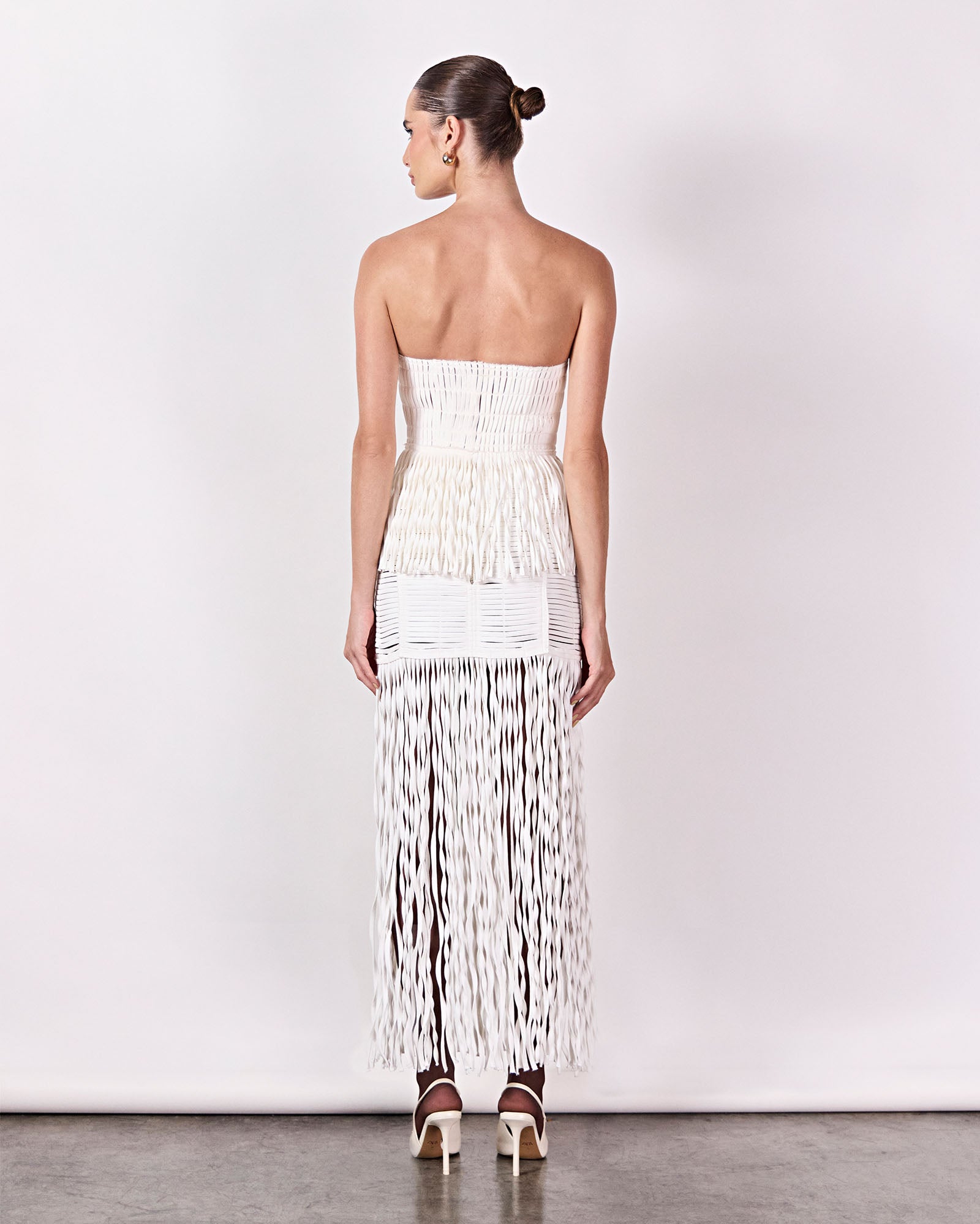 Blusa Trama Cipó - Off White - Hand Lace