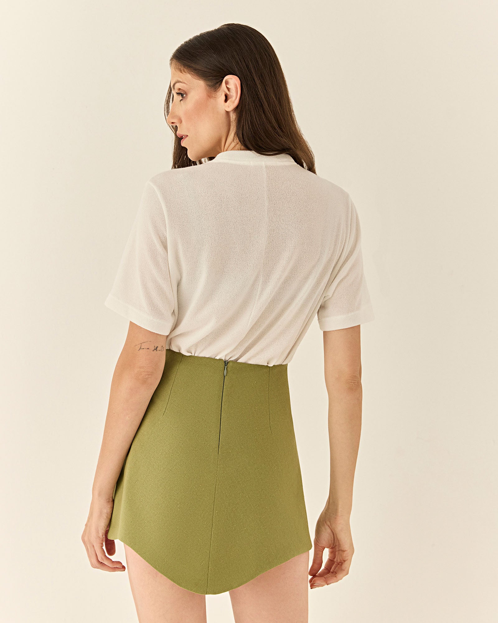 Blusa Oversized Tricot - Off White - Hand Lace