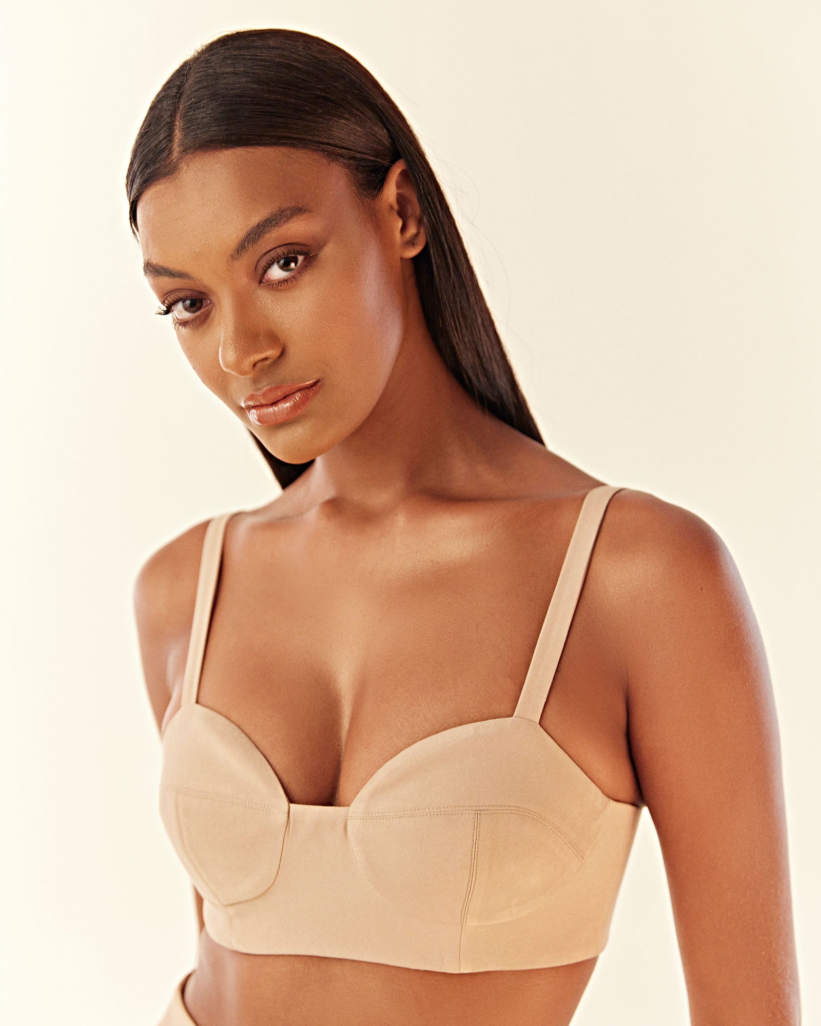 Top Arco - Bege - Hand Lace