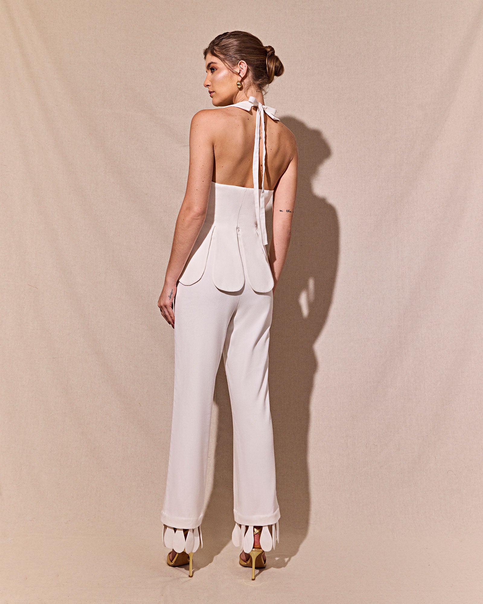 Blusa Florada - Off White - Hand Lace