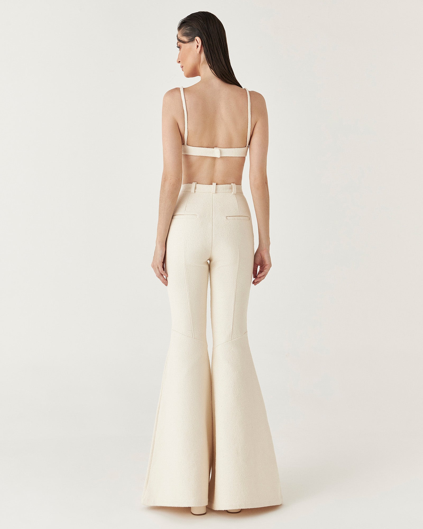 Calça Flare Trama - Hand Lace