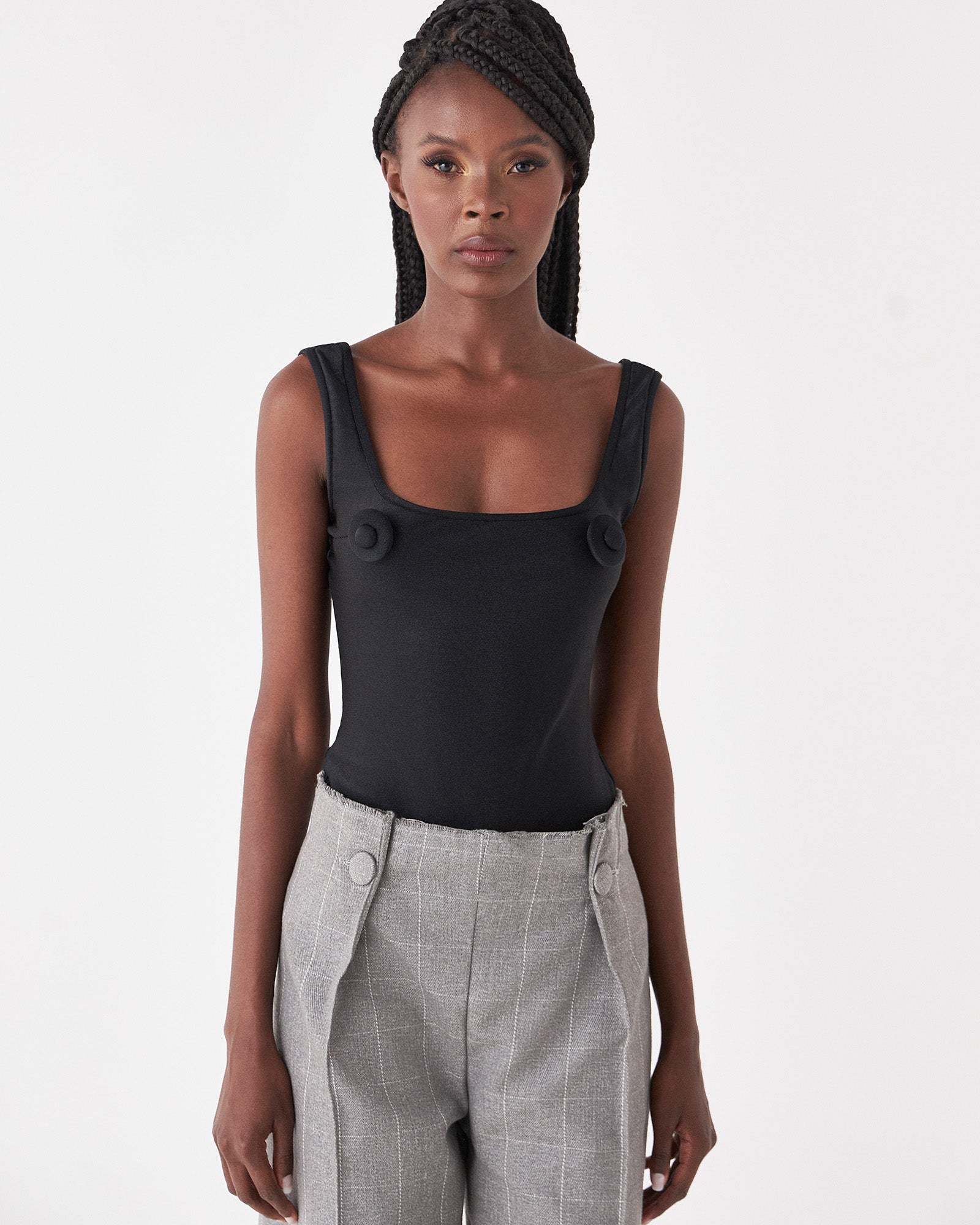 Regata Aréola - Preto - Hand Lace