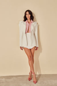 Blazer Pólya - Off White - Hand Lace