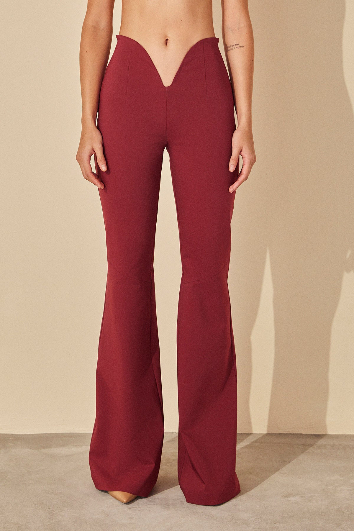 Calça Exponencial - Vinho - Hand Lace