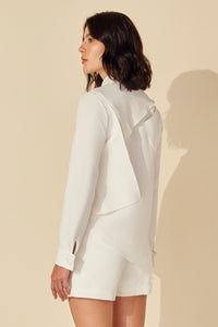 Camisa Pitágoras - Off White - Hand Lace