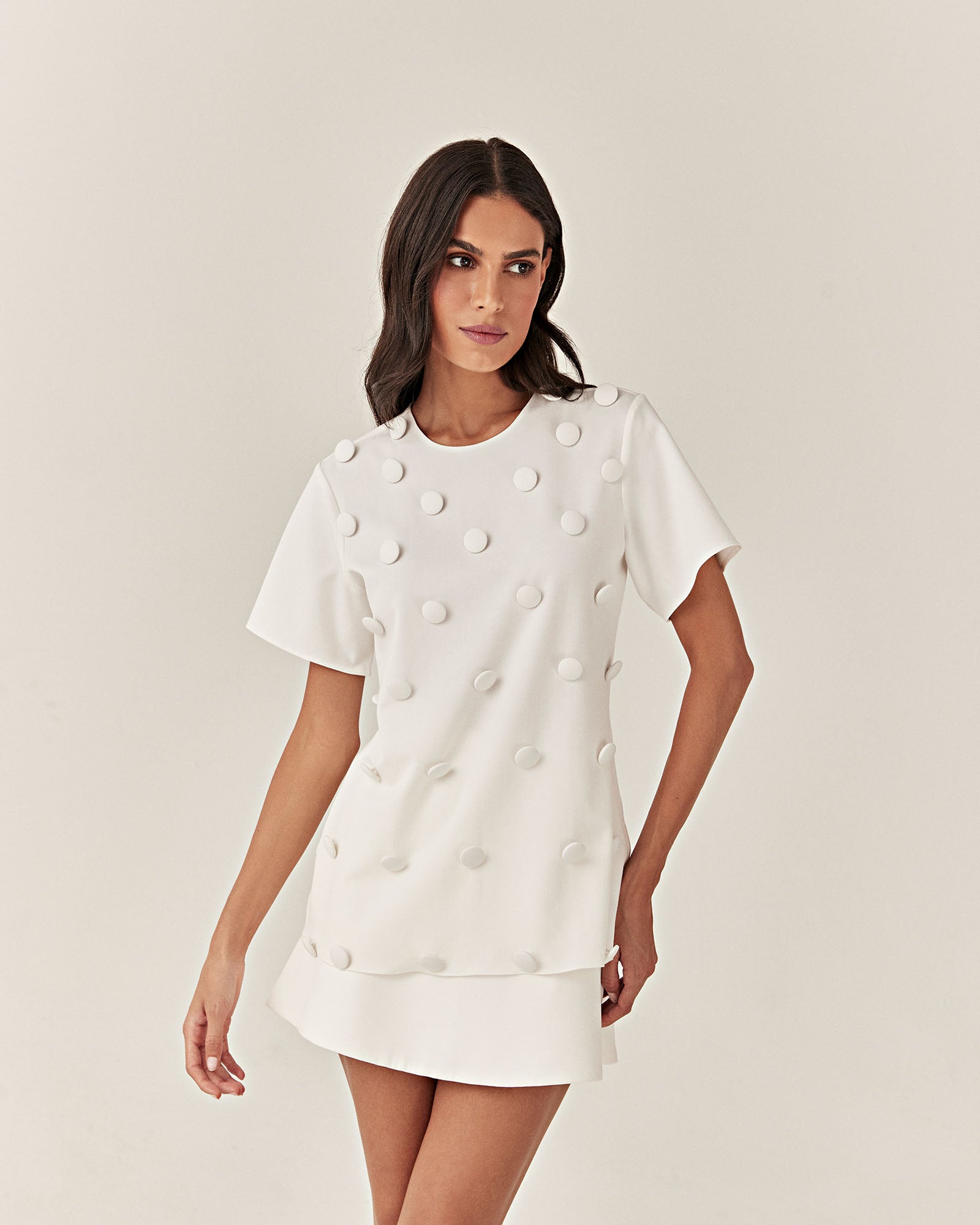 Blusa Ifigênia - Off White - Hand Lace