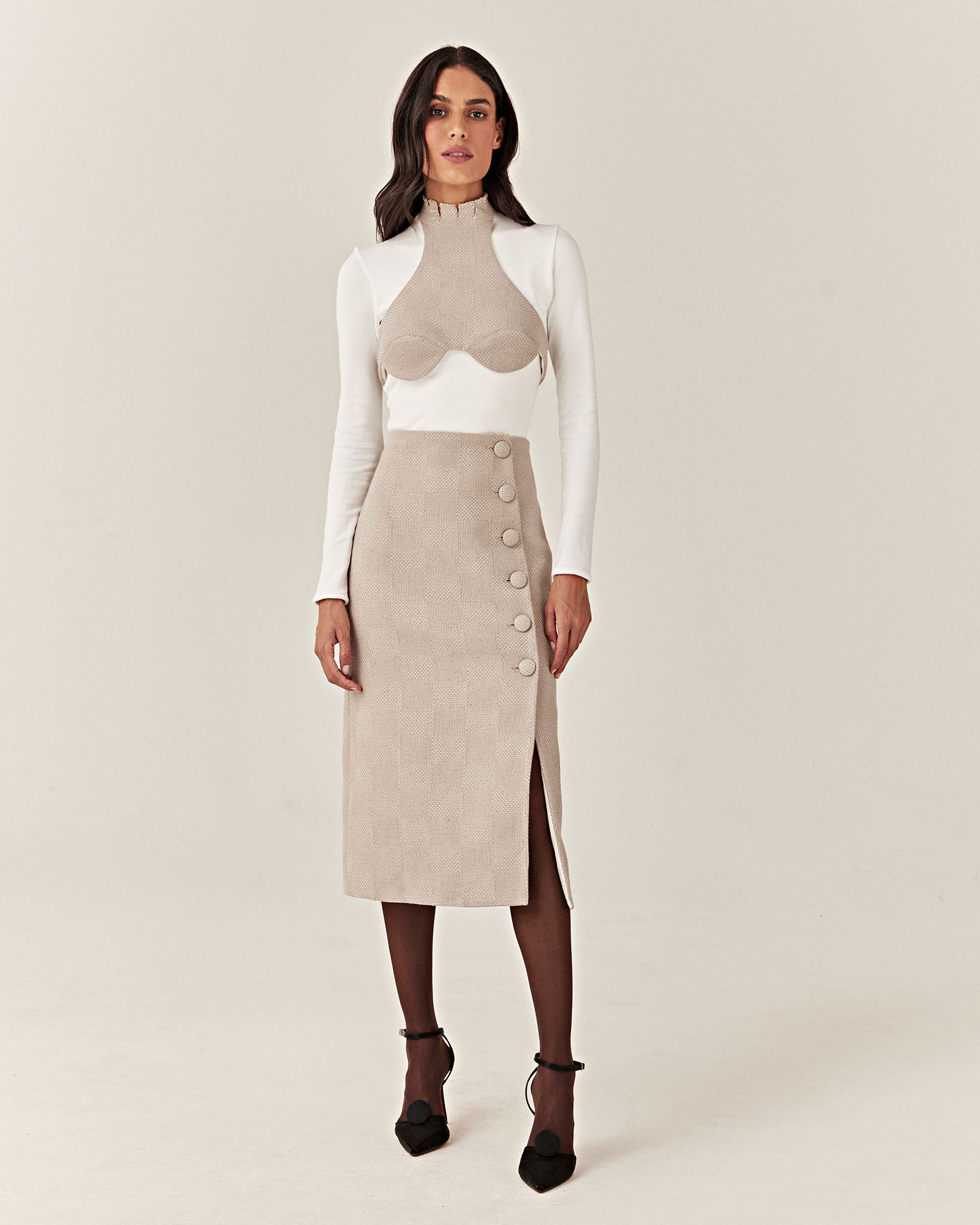 Cropped Gola Moulage