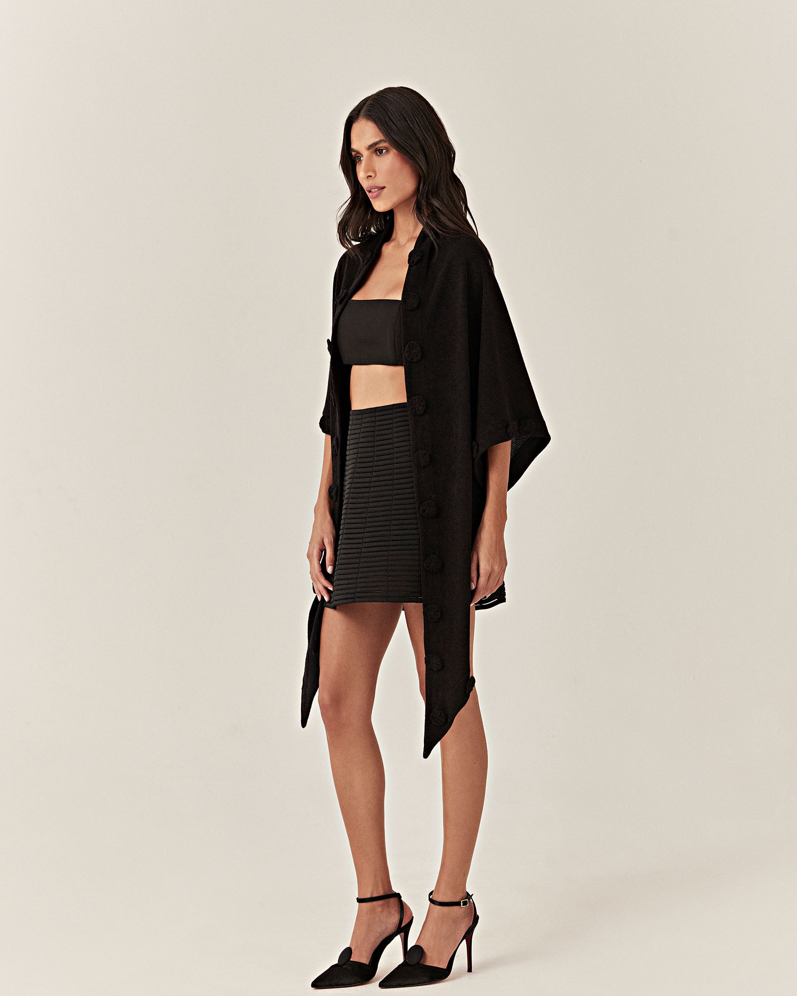 Top Epistílio - Preto - Hand Lace