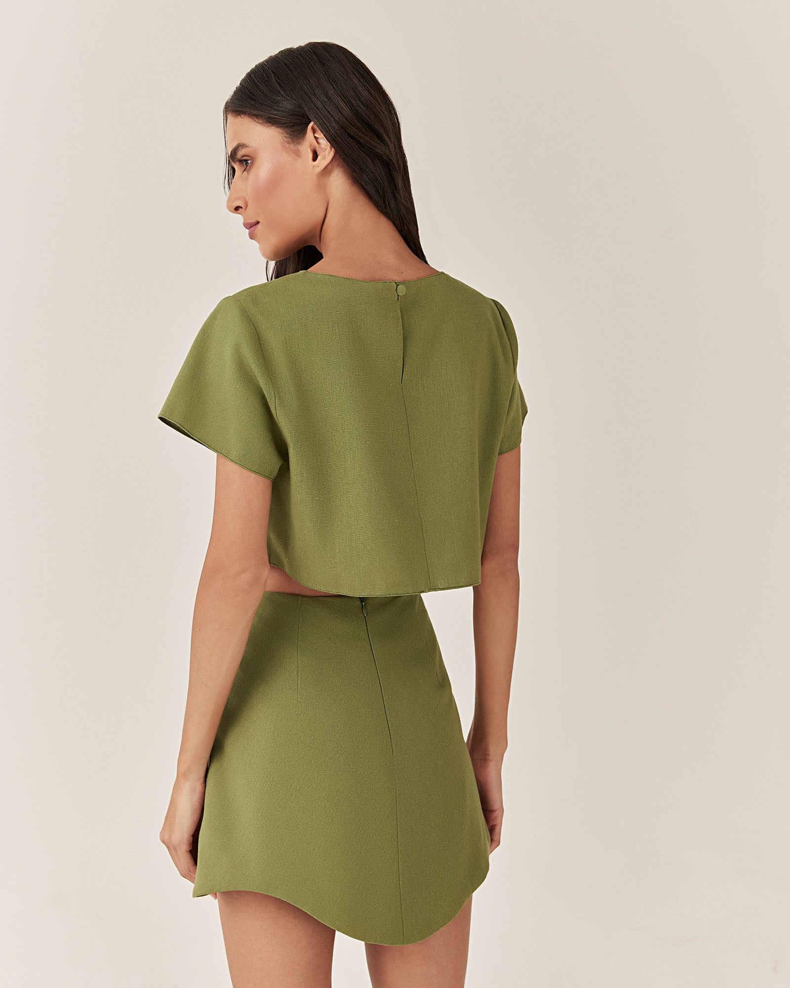 Camiseta Pérola - Verde - Hand Lace