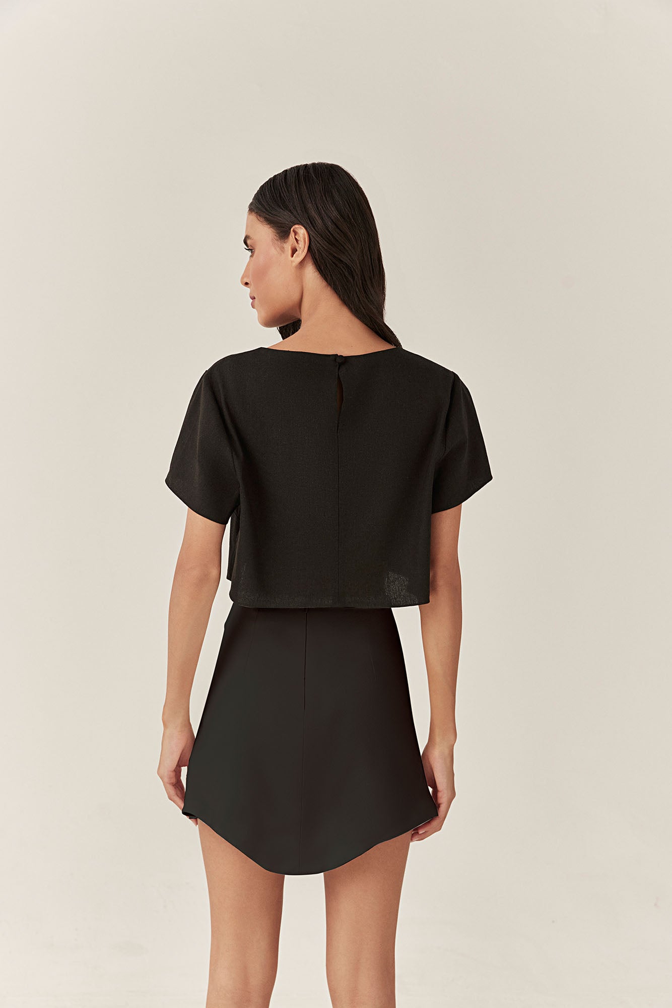 Camiseta Pérola - Preto - Hand Lace