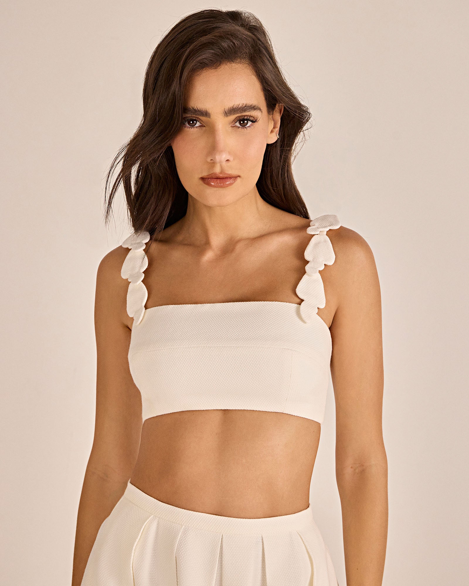 Top Caju - Off White - Hand Lace